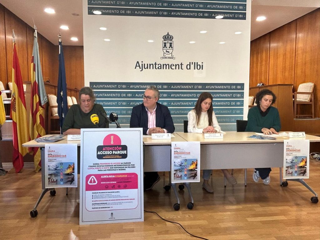 Presentado el nuevo Plan de Emergencias de Ibi