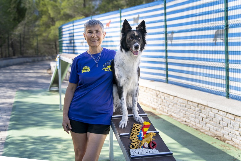 Yolanda i Lila, una història de confiança i complicitat sobre la pista d’Agility