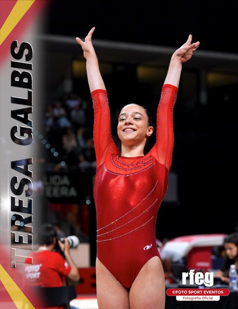 Teresa Galbis ya compite con las mejores