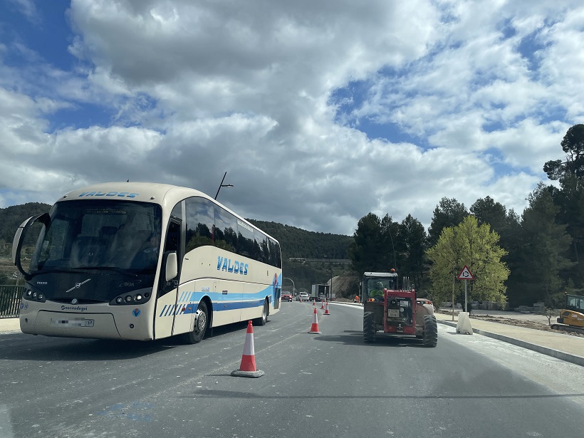 Dilluns 30 i dimarts 31 estarà restringit l’accés a turismes per l’entrada sud