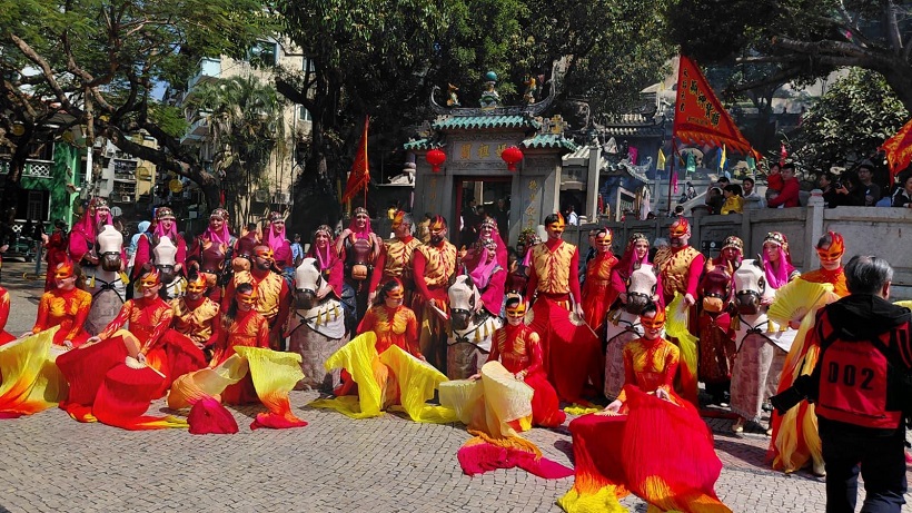 El Ballet Gawazi, en l’Any Nou xinés