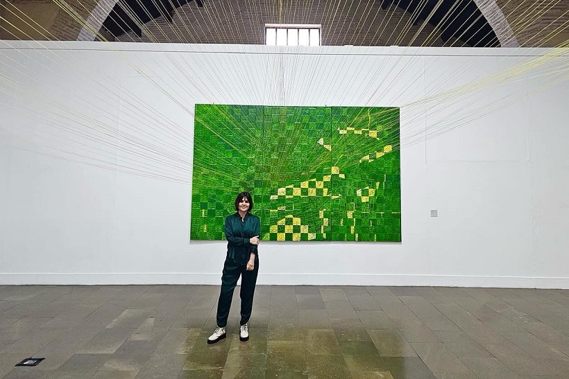 La natura, vista i cosida per Mónica Jover