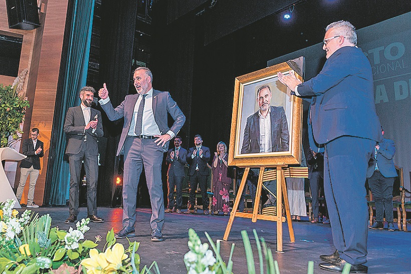 Homenatge a Rafael Serralta en un emotiu acte de reconeixement col·lectiu