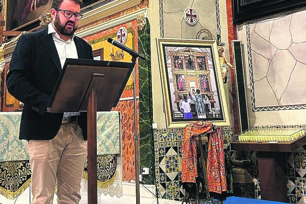 Monar plasma el milagro de la Mareta en el cartel de las Fiestas