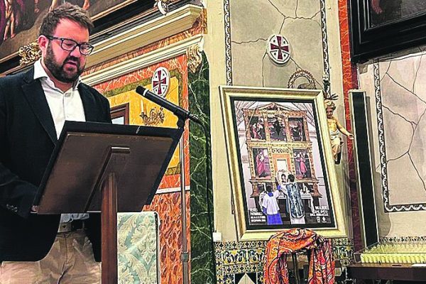 Monar plasma el miracle de la Mareta en el cartell de les Festes